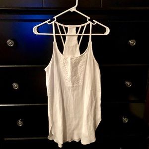 White tank top
